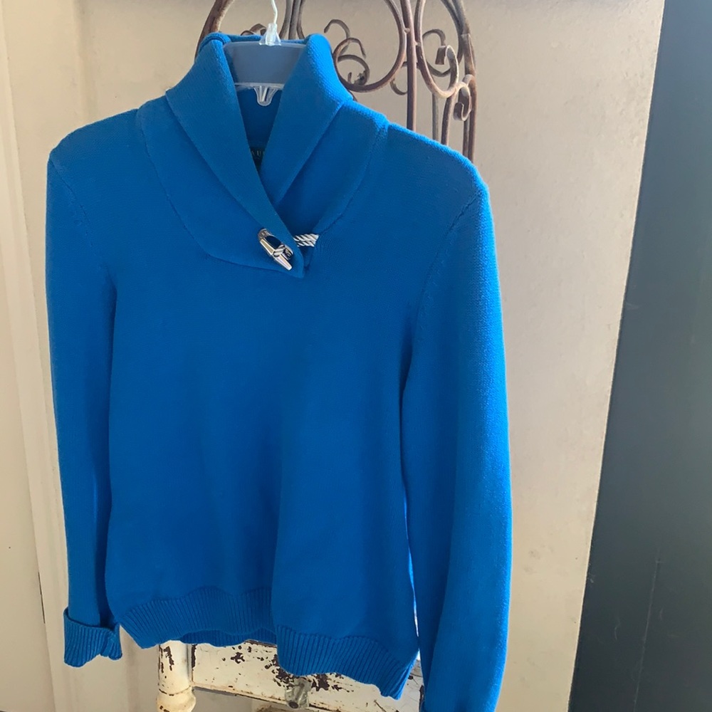 Vintage blue Lauren ( Ralph Lauren ) sweater
